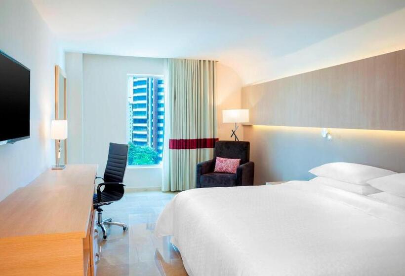 클래식 룸 킹 침대, Four Points By Sheraton Barranquilla