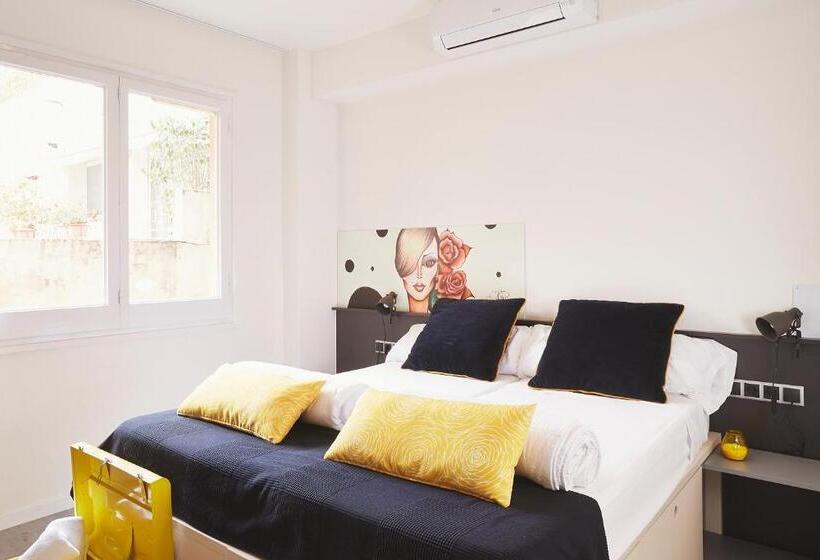 Habitación Estándar, Free Hostels Barcelona