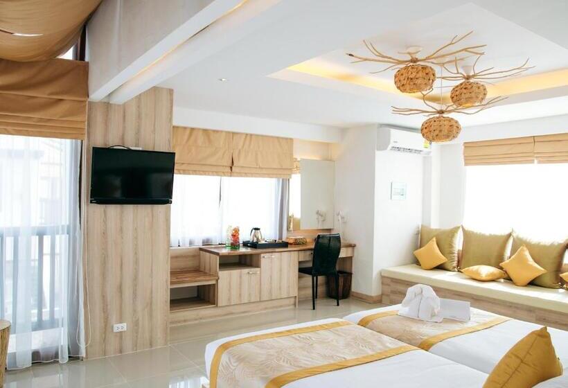 三卧室泳池别墅, Dhevan Dara Beach Villa Kuiburi