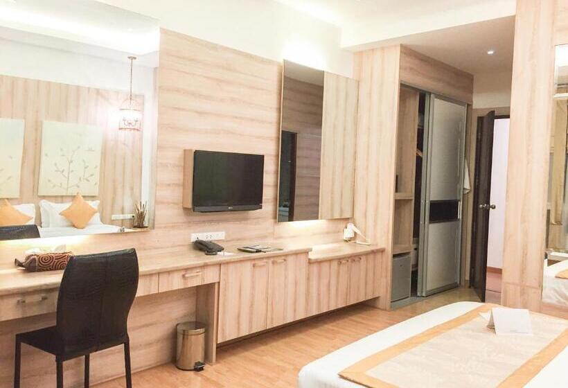 침실 2개 스위트, Dhevan Dara Beach Villa Kuiburi