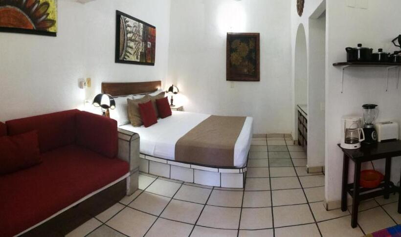 キングサイドベッドのスタンダードワンルーム, Hacienda De Melaque