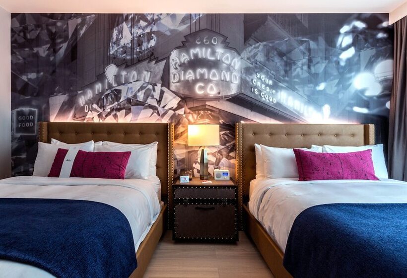 Номер Стандарт 2 Двуспальные Кровати, Indigo   Los Angeles Downtown, An Ihg