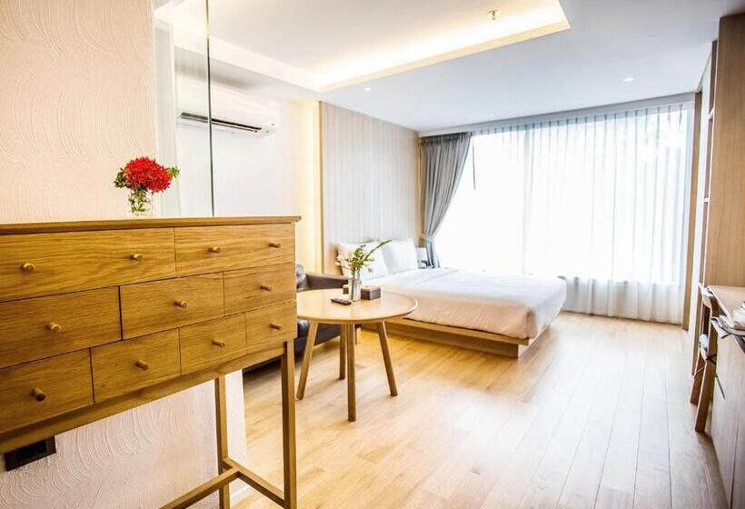 Студия Deluxe, Balcony Seaside Sriracha Hotel & Serviced Apartments