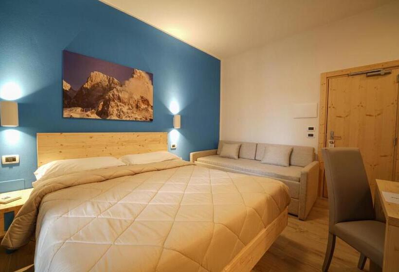 Quarto Triplo Estandar, Gh Hotel Monzoni