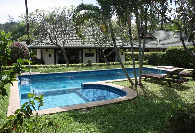 침실 4개 빌라, Idyllic Samui Beach Villa Resort