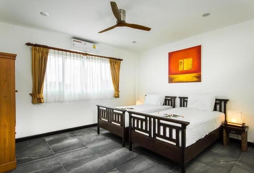 침실 2개 아파트, Idyllic Samui Beach Villa Resort