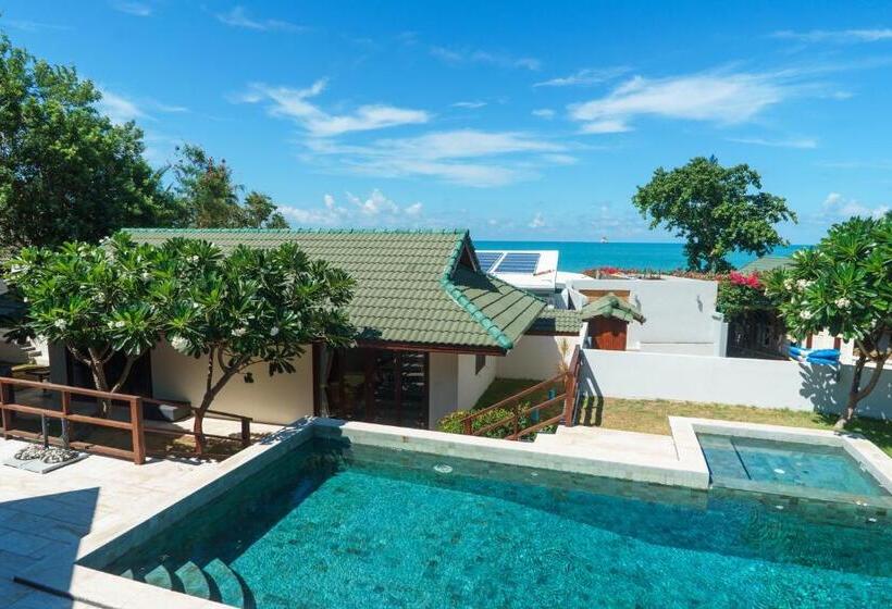 1침실 빌라 바다전망, Idyllic Samui Beach Villa Resort