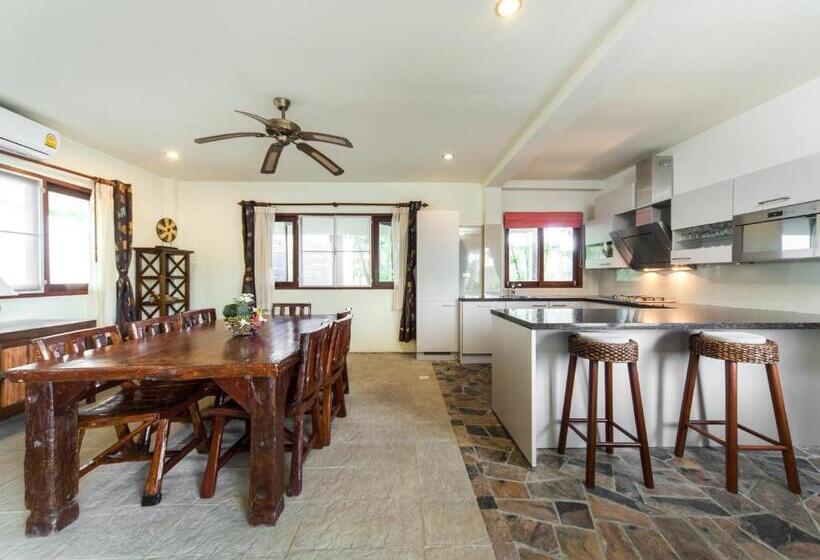 침실 1개 디럭스 빌라, Idyllic Samui Beach Villa Resort