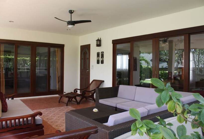 침실 4개 빌라, Idyllic Samui Beach Villa Resort