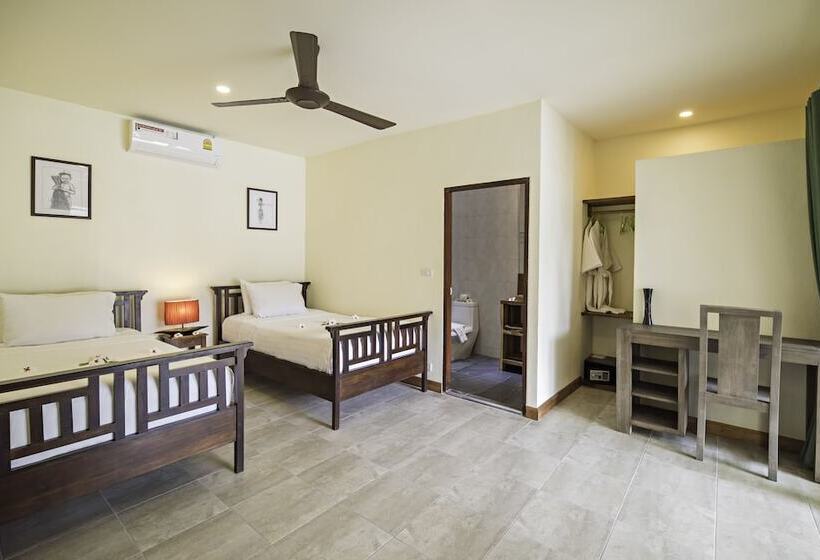 침실 2개 빌라, Idyllic Samui Beach Villa Resort