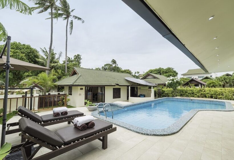 빌라 침실 1개, Idyllic Samui Beach Villa Resort