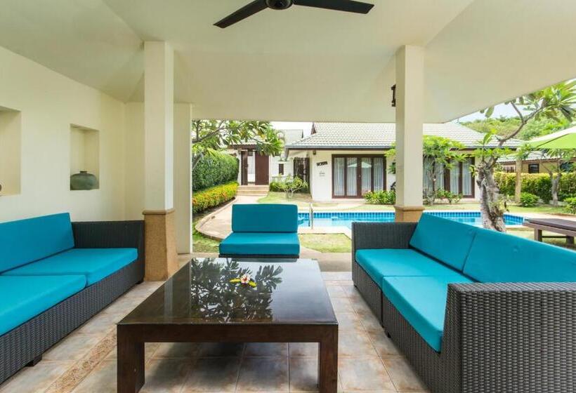 3 베드룸 디럭스 빌라, Idyllic Samui Beach Villa Resort