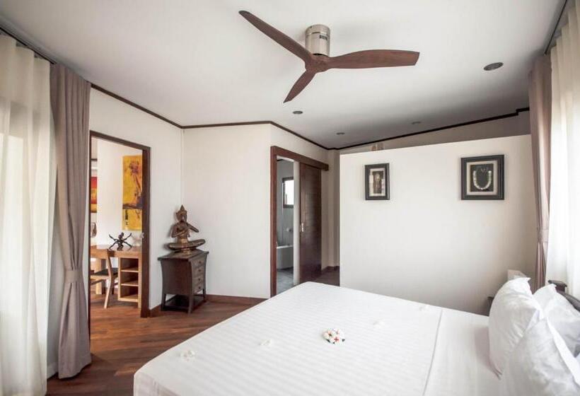 1침실 빌라 바다전망, Idyllic Samui Beach Villa Resort