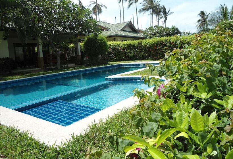 3 베드룸 디럭스 빌라, Idyllic Samui Beach Villa Resort
