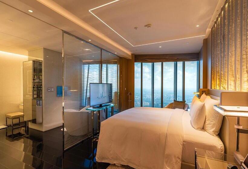 سوئیت با چشم‌انداز رودخانه, J Hotel, Shanghai Tower   Above All Else, Overlooking The Bund