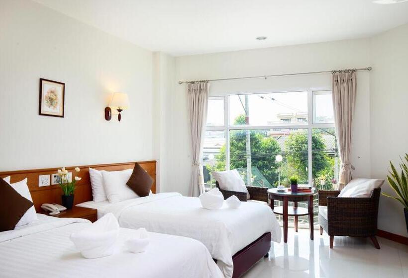 수피리어 룸, Kanchanaburi City Hotel   Sha Extra Plus