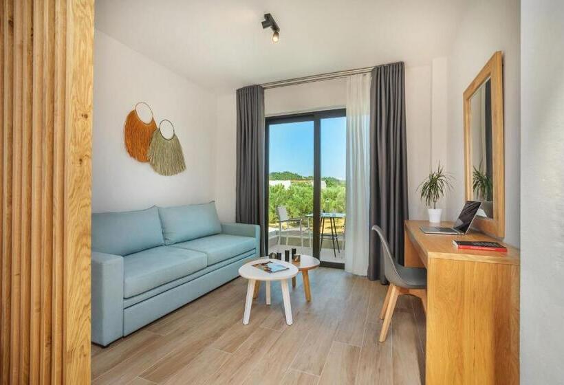 Трехместный Номер Стандарт Вид на Сад, Alexmare Hotel Fourka