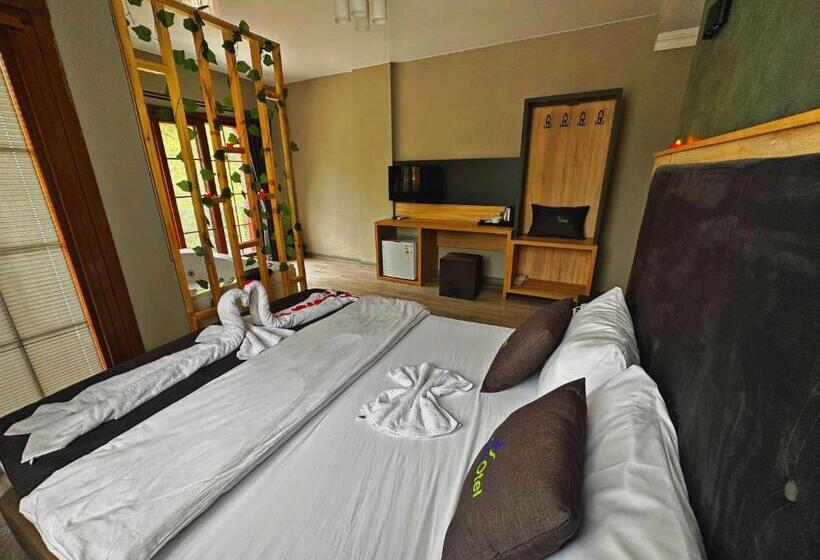 Четырехместный Номер Deluxe, Puğari Otel