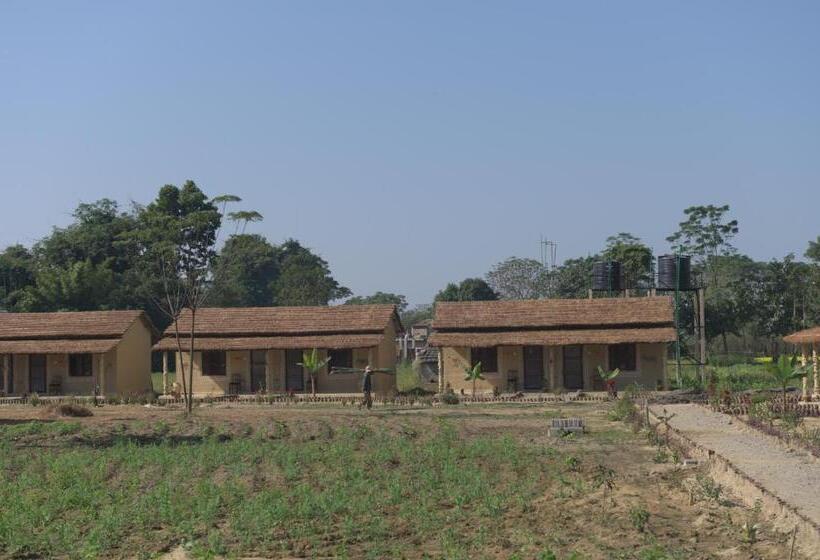 Quarto Deluxe, Tharu Community Lodge