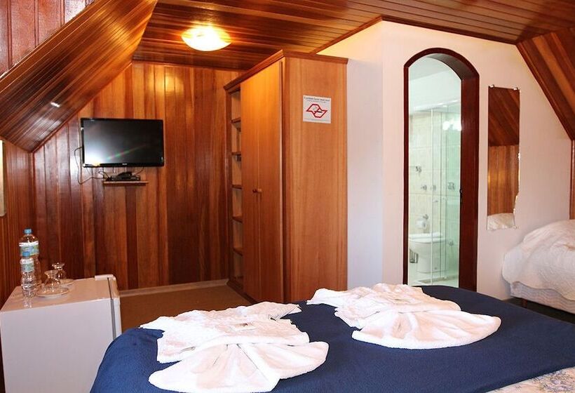Quarto Triplo Estandar, Pousada Recanto Siao
