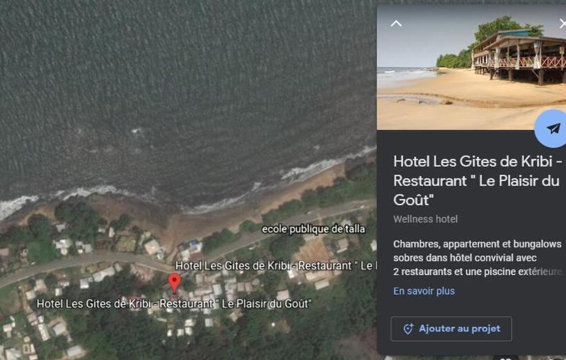 آپارتمان سوپریور 1 خوابه, Hôtel Restaurant Gites Kribi