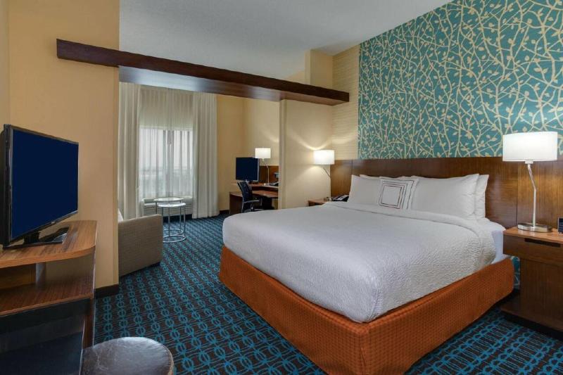 Люкс Кровать Кинг, Fairfield Inn & Suites By Marriott Fort Lauderdale Pembroke Pines