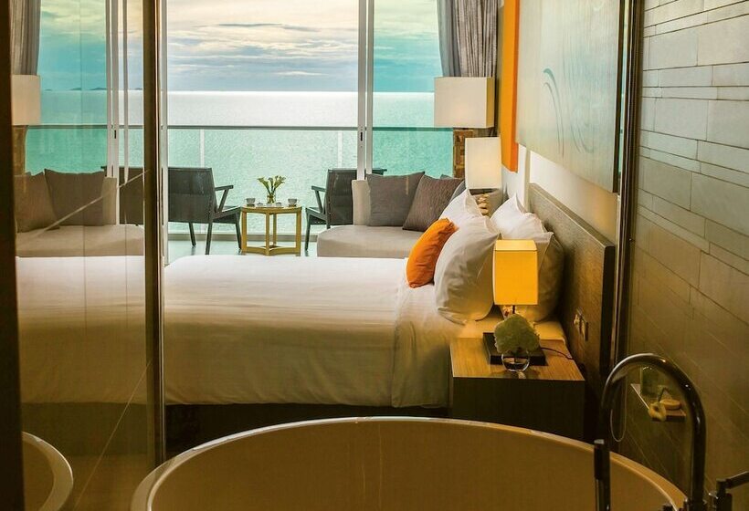 Habitación Premium Vista al Mar., Mövenpick Siam Hotel Na Jomtien Pattaya