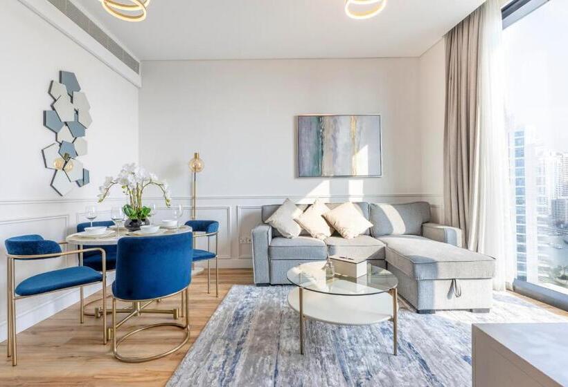 Апартаменты Deluxe 1 Спальня, Address Beach Residences