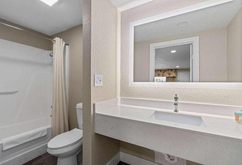 스탠다드 룸 킹사이즈 침대, Travelodge By Wyndham Kissimmee/orlando