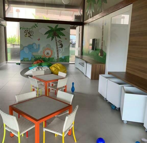 침실 1개 바다 전망 아파트, Flat Oka Beach Residence Luxo  403 H
