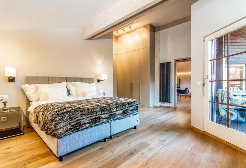 带两个卧室的顶楼公寓, Waldhotel Fletschhorn   Panoramic Retreat In Saas Fee