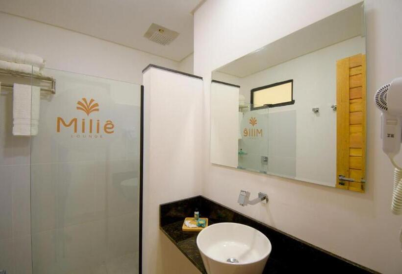바다 전망 디럭스 3인룸, Milie Lounge Pousada