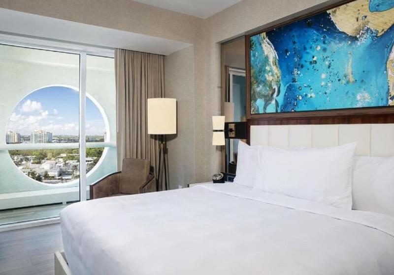景色の見えるスイートルーム, Conrad Fortlauderdale Beach