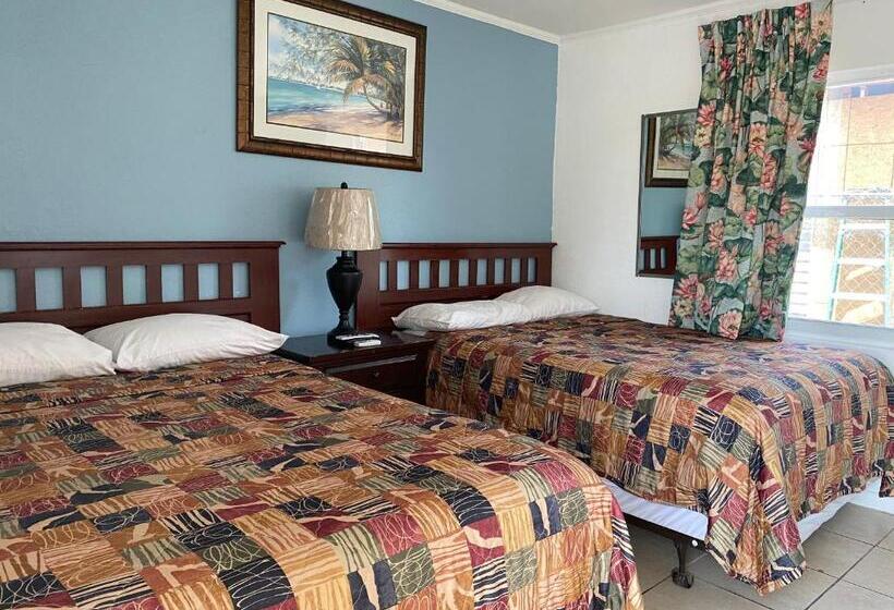 غرفه قياسيه سريرين مزدوجين, Glades Motel   Naples