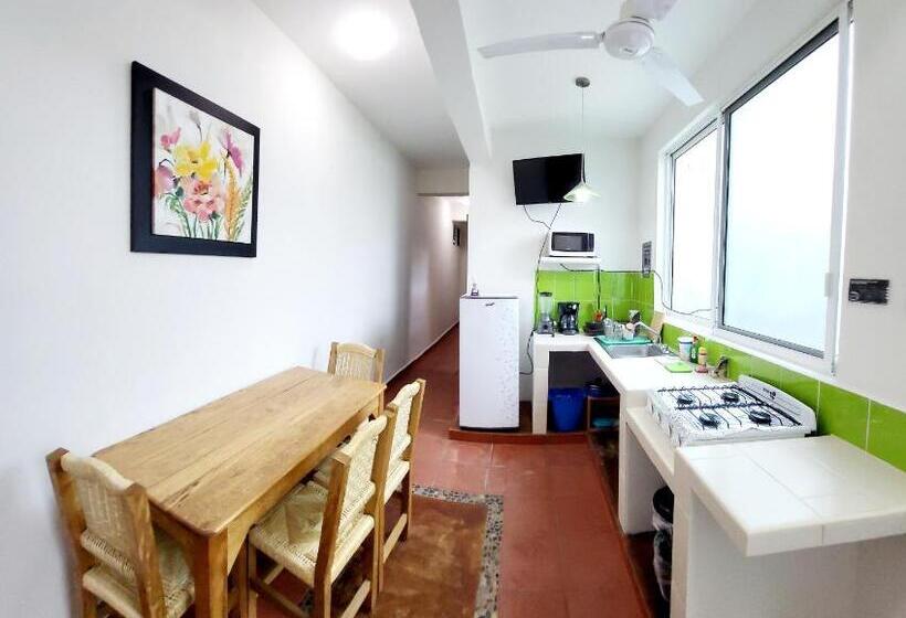 带2个卧室的公寓, Casa Puerto Bonito & Private Coworking