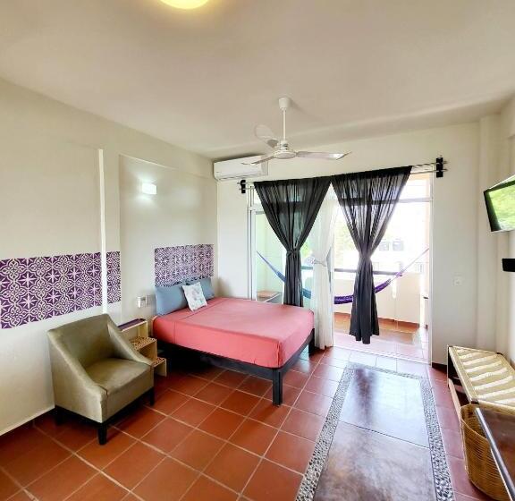 标准工作室带阳台, Casa Puerto Bonito & Private Coworking