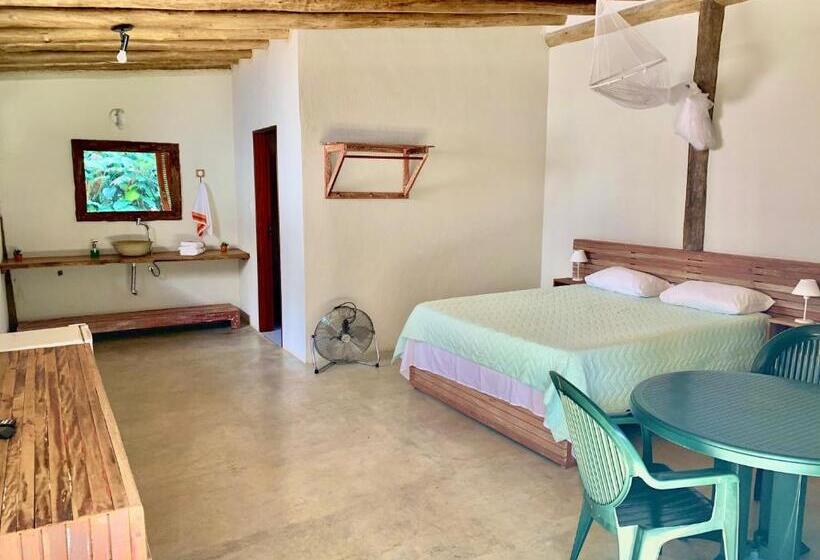 套房, Prumirim Camping & Chalés