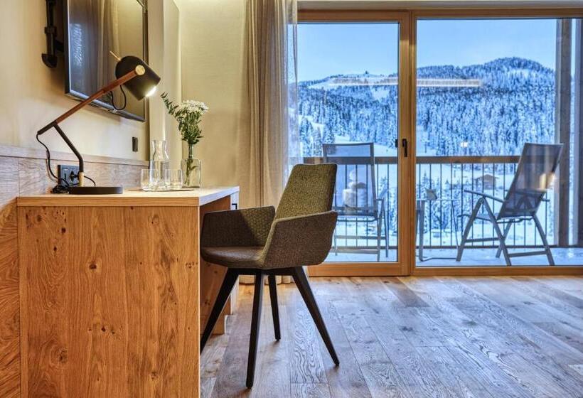 اتاق استاندارد با بالکن, Brunelle Seiser Alm Lodge