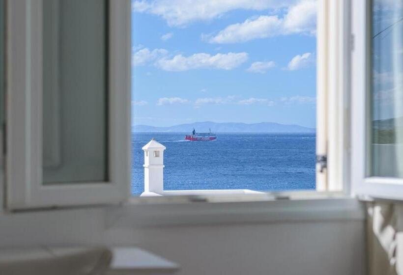 חדר דלוקס לשלושה עם נו לים, Withinn Mykonos Suites