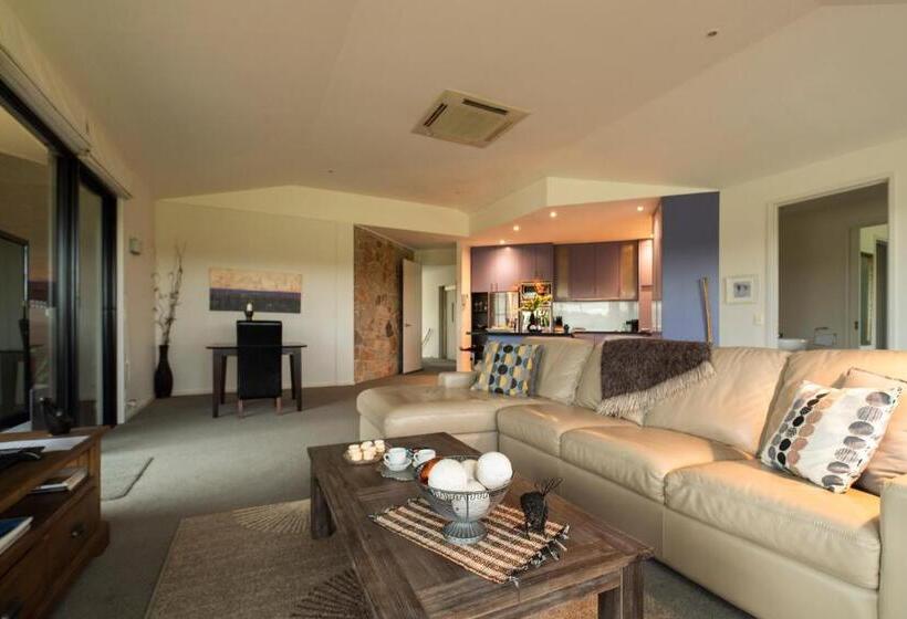 침실 1개 디럭스 아파트, Hilltop Apartments Phillip Island   Adults Only