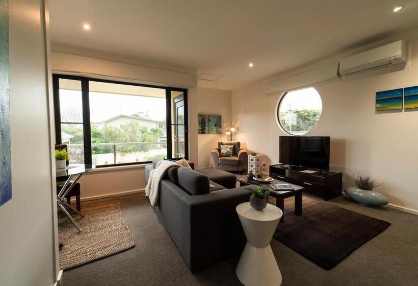 침실 1개 디럭스 아파트, Hilltop Apartments Phillip Island   Adults Only