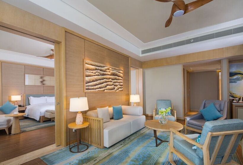 스탠다드 룸 더블 침대, Hilton Yuxi Fuxian Lake