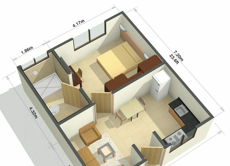 سوییت, Residence Inn Suites Cristina