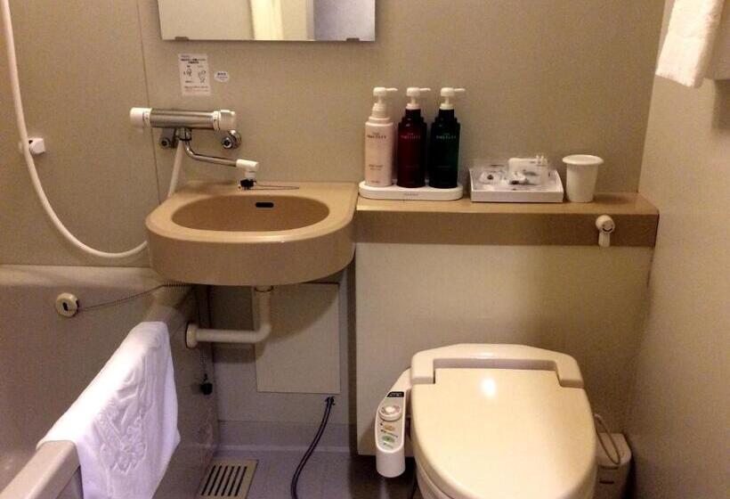 ダブルベッドのベーシックルーム, Apa Hotel Kagoshima Kokubu