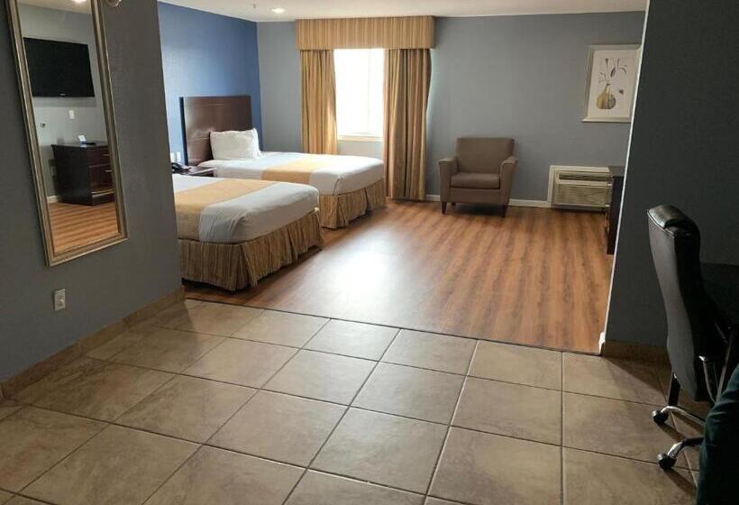 Suíte para Deficientes Físicos, Rodeway Inn & Suites Port Arthur   Groves