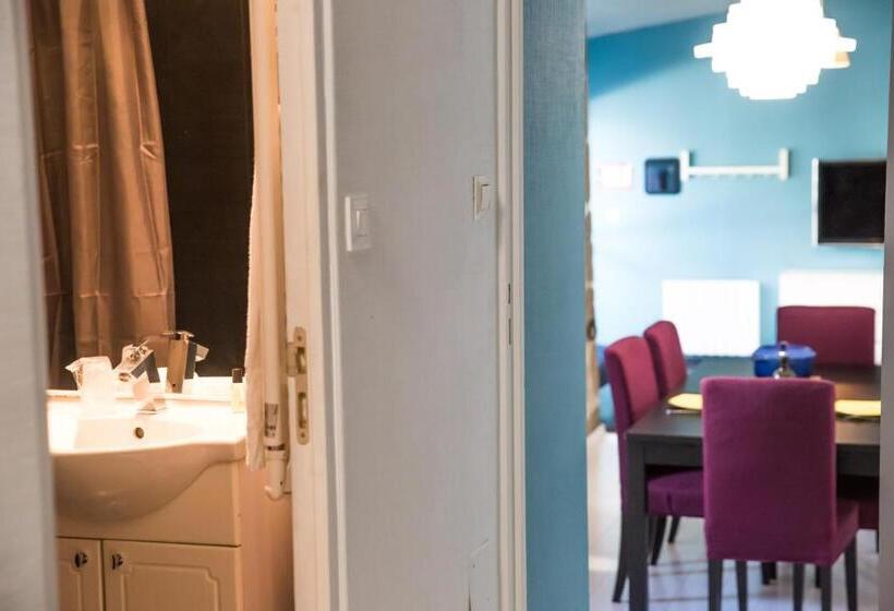 침실 1개 가든 전망 아파트, Hôtel Les Pieux En Cotentin