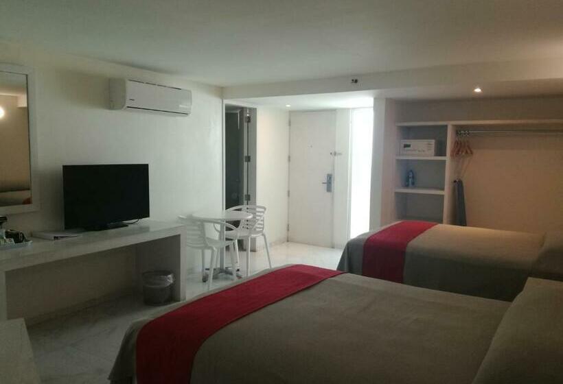 ２ダブルベッドのスタンダードルーム, We Hotel Acapulco