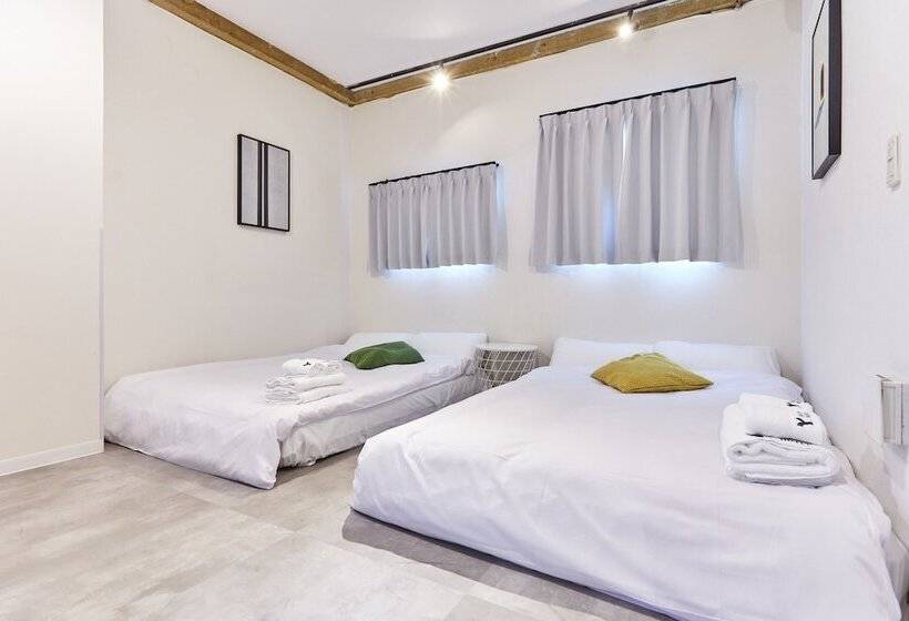 Номер Стандарт Четырехместный Совместный Санузел, Tora Hotel Asakusa   Hostel