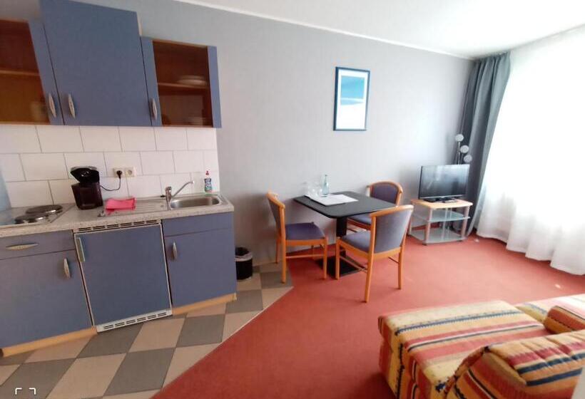 آپارتمان 1 خوابه, Bodensee Gästehaus Tettnang Albergo