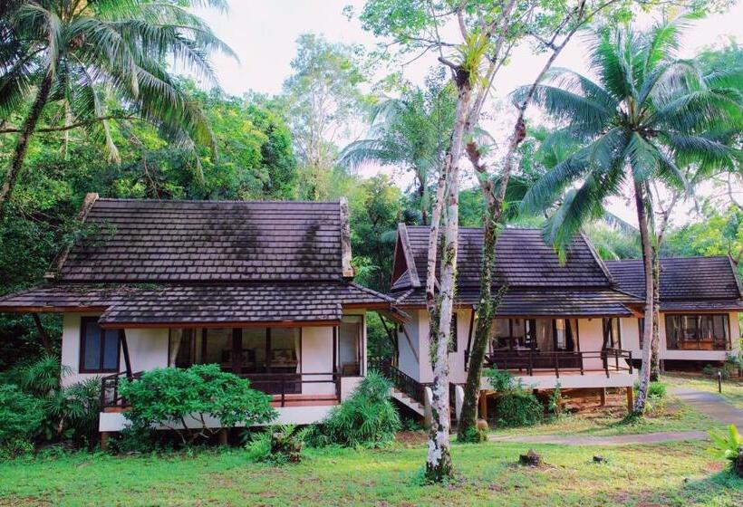 ویلای 1 خوابه با چشم‌انداز باغ, Kooncharaburi Resort   Koh Chang